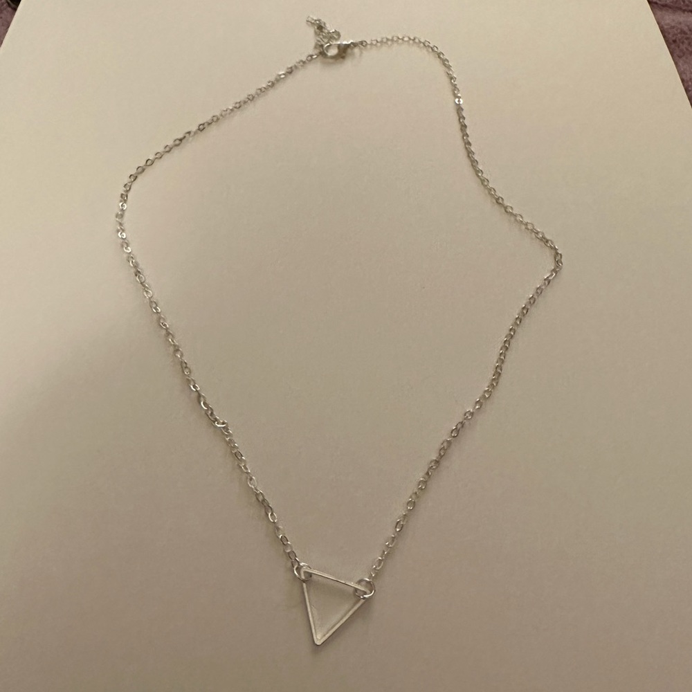 Triangle necklace